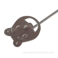 Funny bear-shaped bbq branding iron